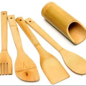 Bamboo spoon set